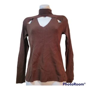 Cache' cut out sweater